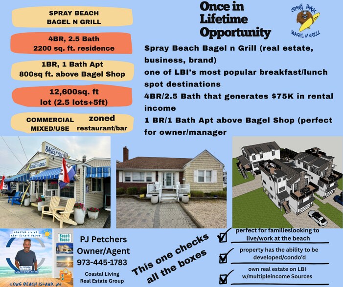 More Photos Of 2609 Long Beach Blvd, Long Beach Township Storefront Retail Residential For Sale