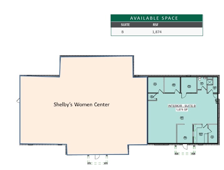 335 W College Ave, Shelby, NC 28152 Medical Office For