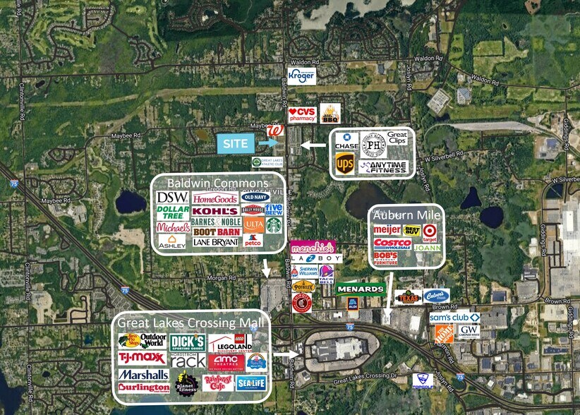 More Photos Of 3590 S Baldwin Rd, Orion Township Land For Lease