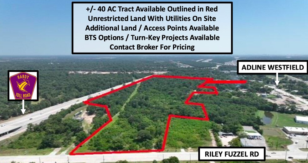 Primary Photo Of 26126 Aldine Westfield, Spring Land For Sale