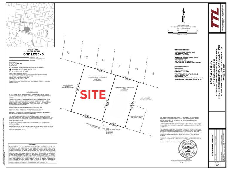 More Photos Of 1979 Madison St, Clarksville Land For Lease