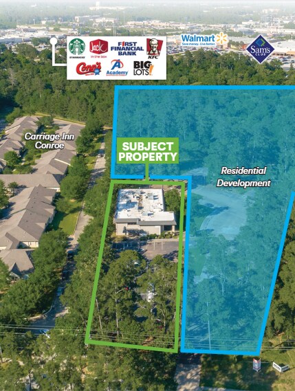 Primary Photo Of 704 Longmire Rd, Conroe Medical For Sale