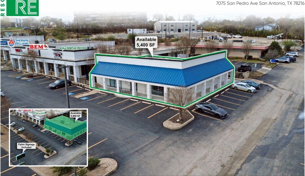 More Photos Of 7049-7075 San Pedro Ave, San Antonio Storefront For Lease