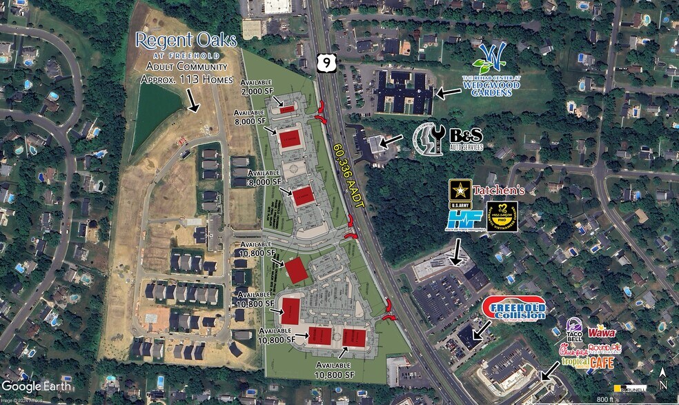 More Photos Of 3390 Route 9, Freehold Fast Food For Lease