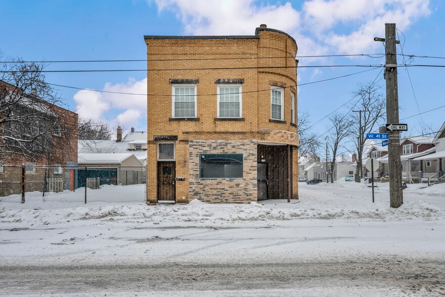 More Photos Of 3471 W 41st St, Cleveland Storefront Retail Residential For Sale
