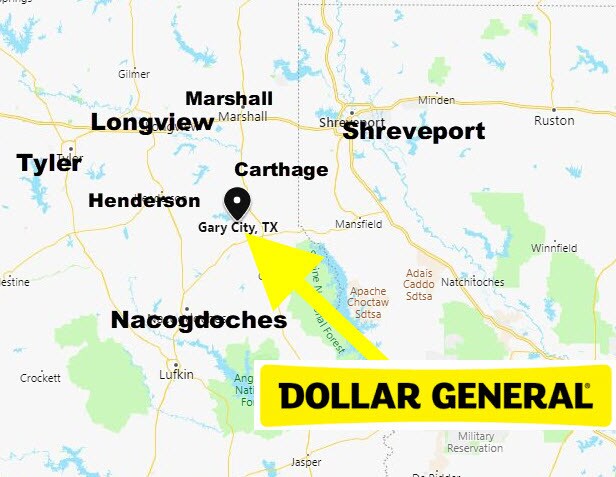 More Photos Of 4620 Fm 10, Gary General Retail For Sale