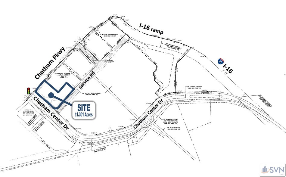 More Photos Of Chatham Parkway & Chatham Center Drive, Savannah Land For Lease