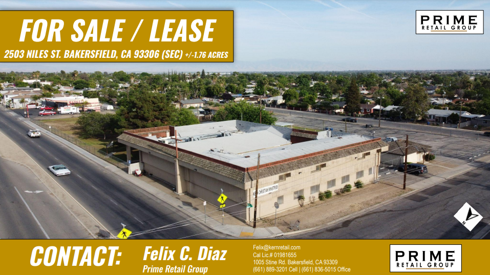 Primary Photo Of 2503 Niles St, Bakersfield Specialty For Sale