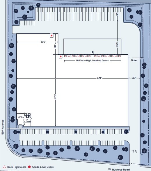 More Photos Of 5810 W Buckeye Rd, Phoenix Distribution For Lease