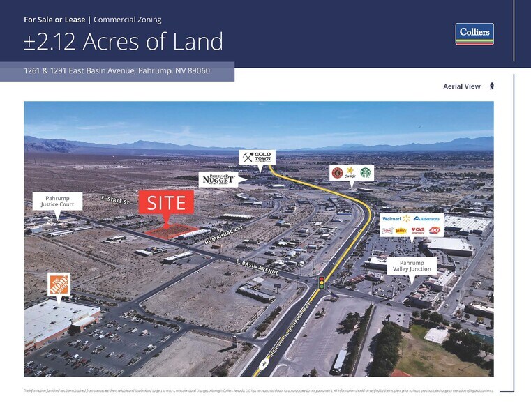 Primary Photo Of , Pahrump Land For Sale