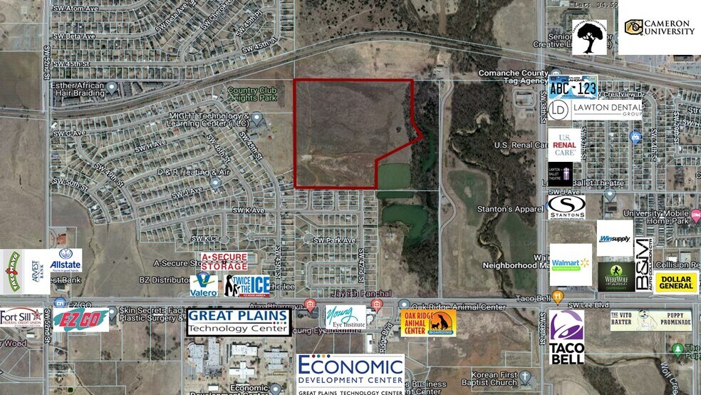 Primary Photo Of SW 42nd And K Ave, Lawton Land For Sale