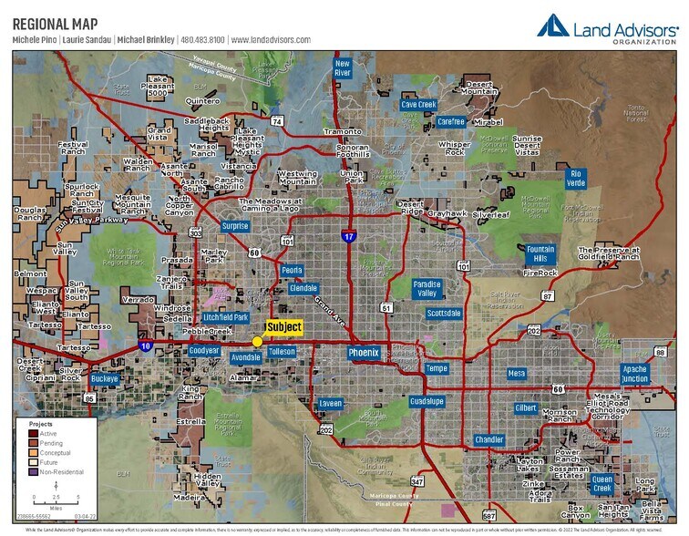 More Photos Of W-SWC 107th Avenue & McDowell Road, Avondale Land For Sale