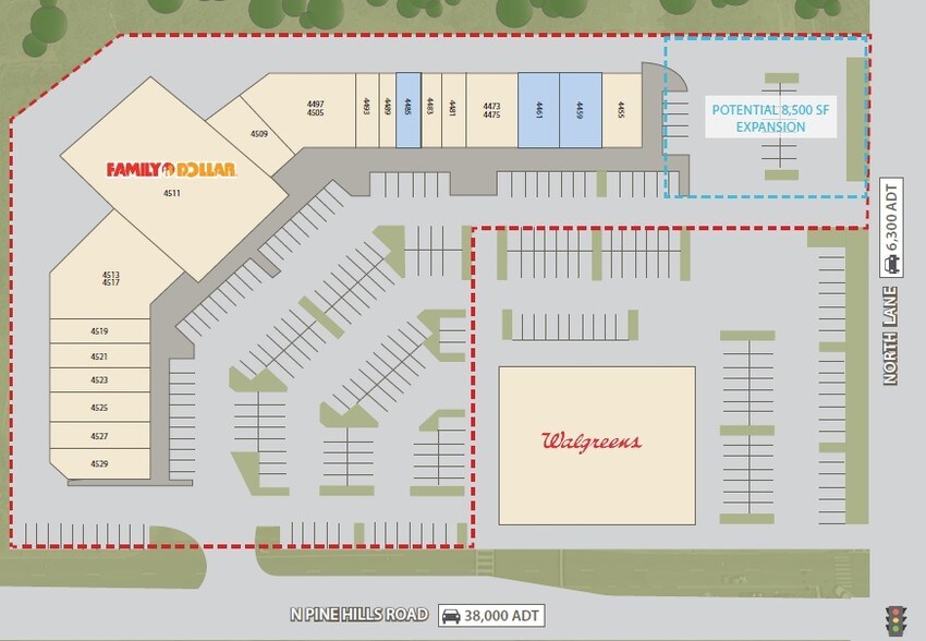 More Photos Of 4433-4523 N Pine Hills Rd, Orlando Unknown For Lease