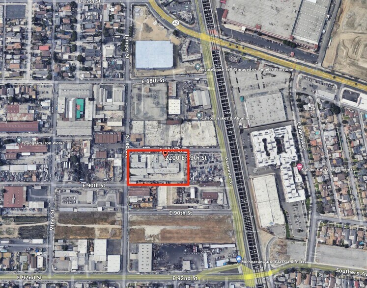 Primary Photo Of 2200 E 89th St, Los Angeles Land For Sale