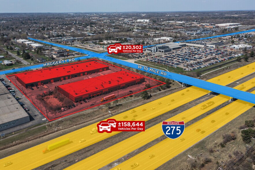 More Photos Of 24150-21466 Haggerty Rd, Farmington Hills Warehouse For Lease