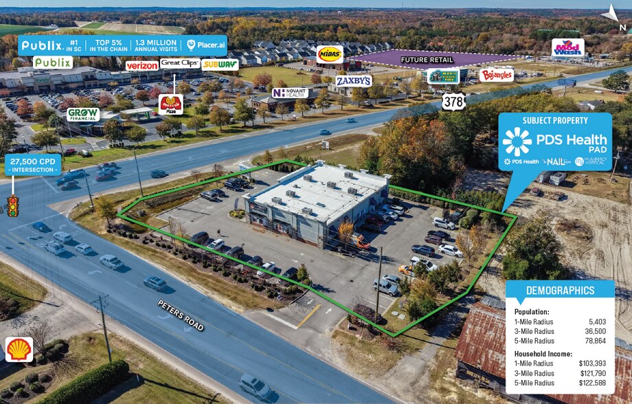 More Photos Of 808 Highway 378, Lexington Freestanding For Sale