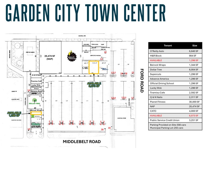 More Photos Of 5726-5940 Middlebelt Rd, Garden City Unknown For Lease