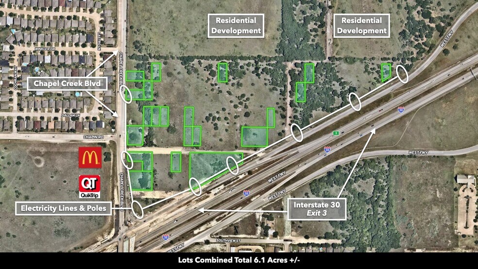 More Photos Of Interstate 30 @ Chapel Creek, Fort Worth Land For Sale