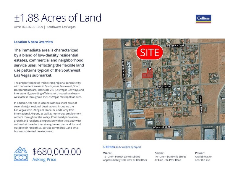 More Photos Of 163-36-301-009 Ave, Las Vegas Land For Sale