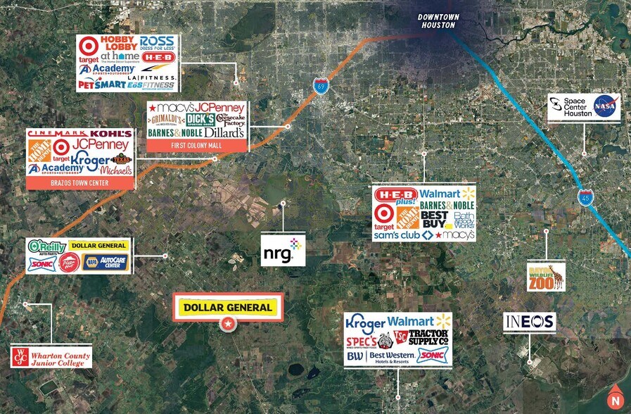 More Photos Of 23421 TX-36 Hwy, Damon General Retail For Sale