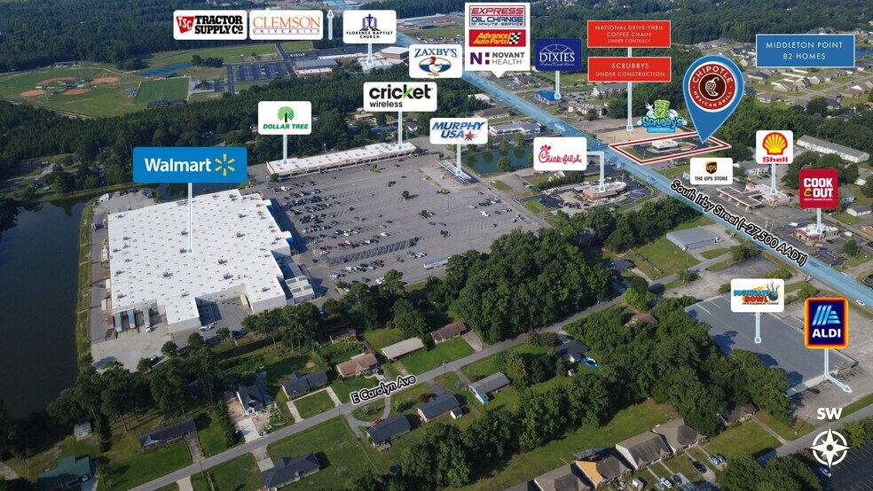 More Photos Of 2037 S Irby St, Florence General Retail For Sale