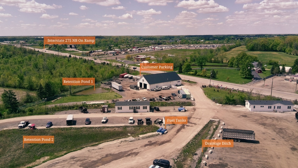 More Photos Of 10200 N Telegraph Rd, Carleton Truck Terminal For Sale