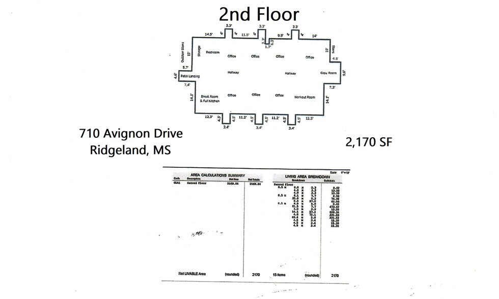 More Photos Of 710 Avignon Dr, Ridgeland Medical For Sale
