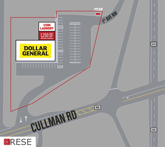 More Photos Of 25 N Brindlee Mountain Pky, Arab Storefront For Lease