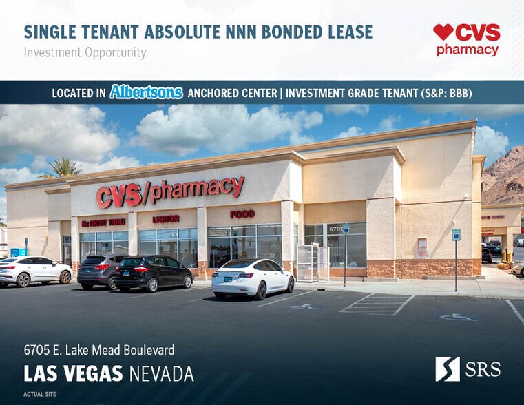 Primary Photo Of 6705 E Lake Mead Blvd, Las Vegas Drugstore For Sale