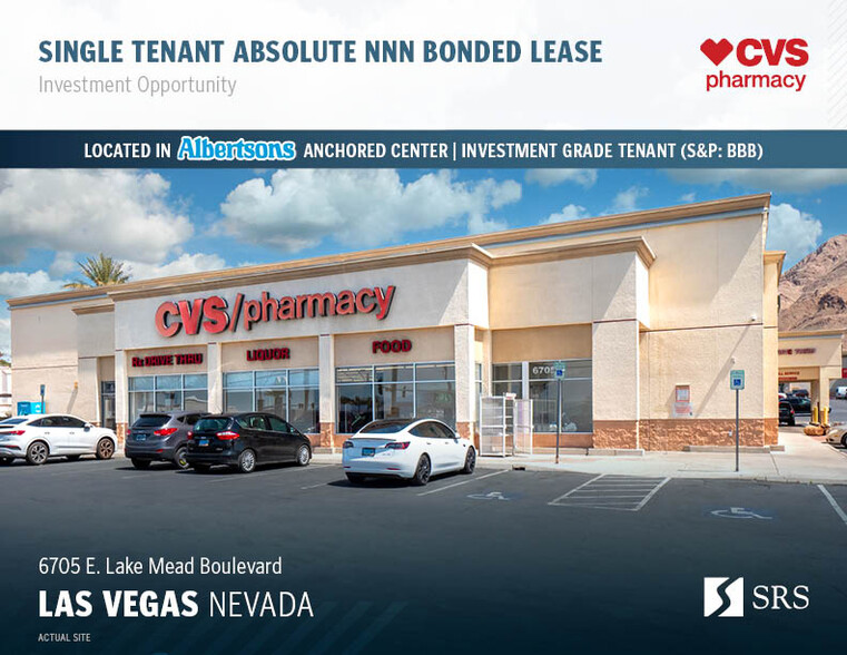 Primary Photo Of 6705 E Lake Mead Blvd, Las Vegas Drugstore For Sale