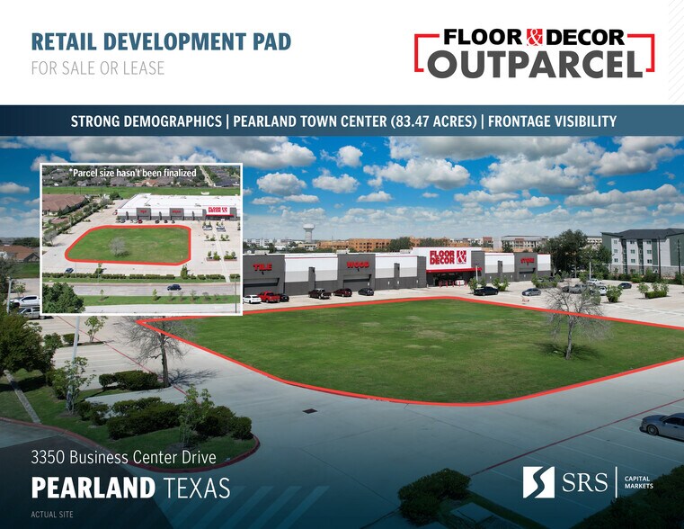 Primary Photo Of 3350 Business Center Dr, Pearland Land For Sale