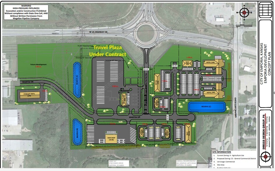 More Photos Of US Highway 50 & Graphic Arts Rd, Emporia Land For Sale