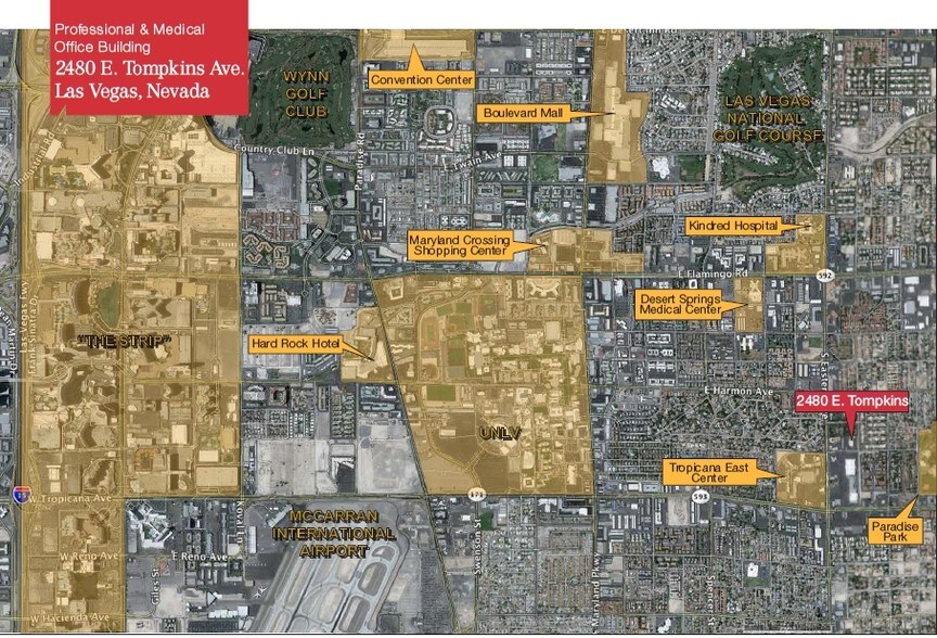 More Photos Of 2480 E Tompkins Ave, Las Vegas Medical For Lease