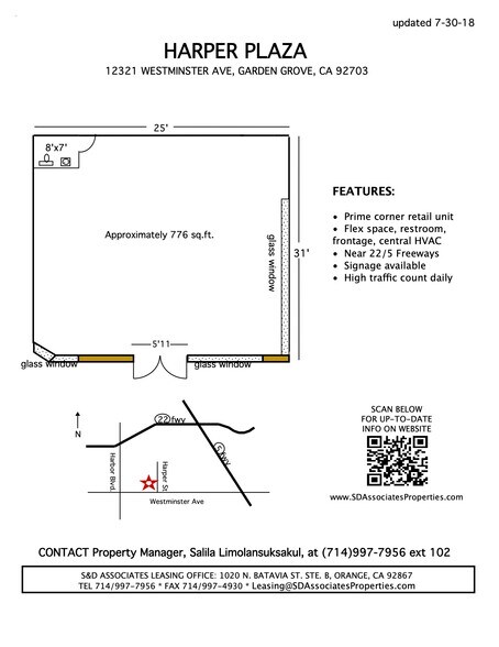 More Photos Of 12301-1232 Westminster Ave, Santa Ana Storefront Retail Office For Lease