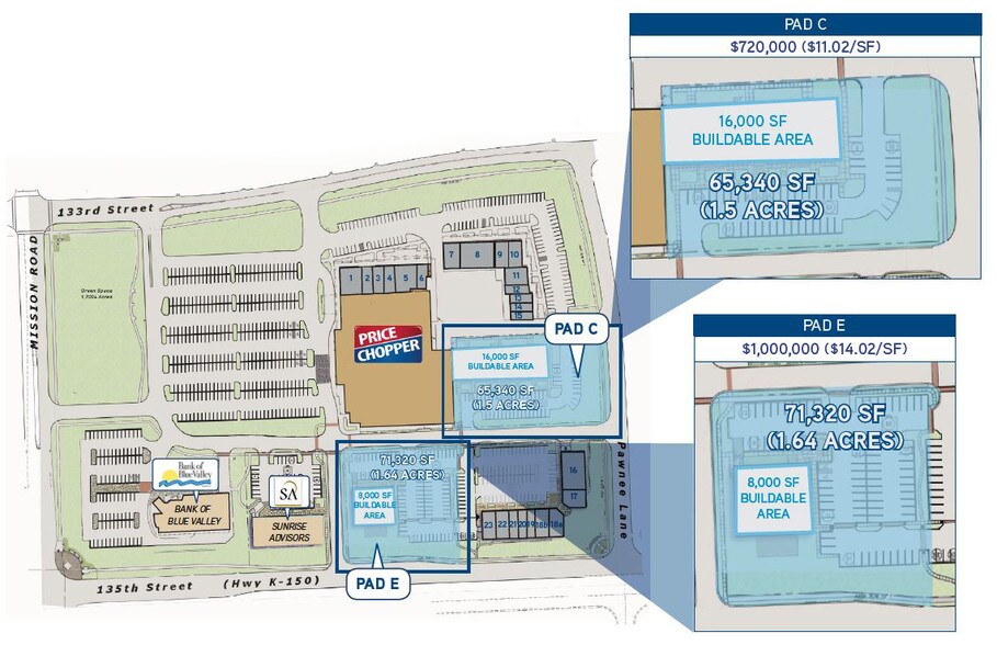 More Photos Of 13360 Pawnee Ln, Leawood Land For Sale