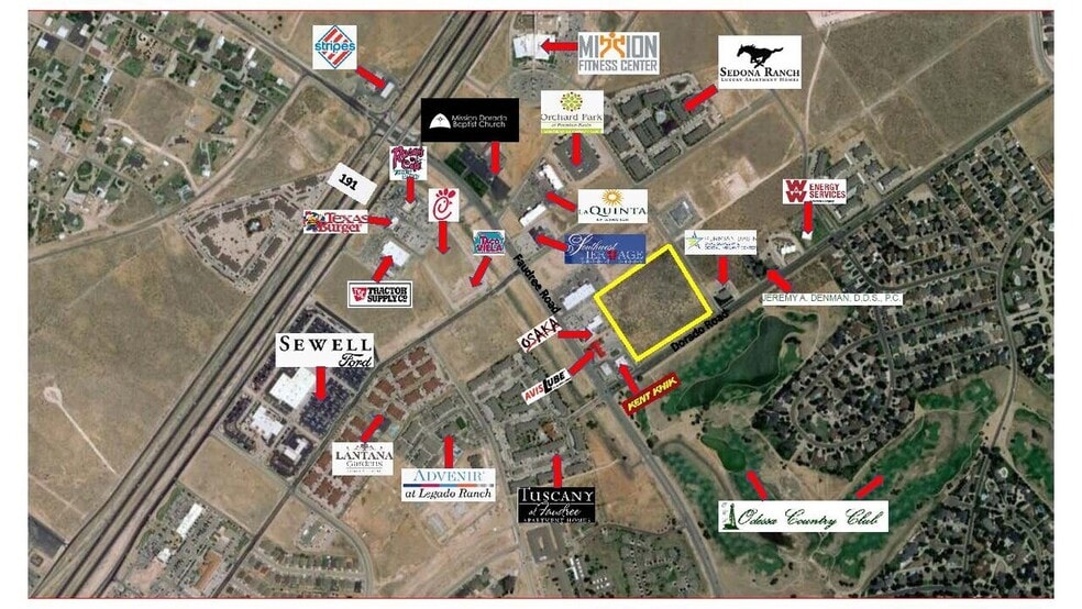 More Photos Of Paradigm Plaza Retail Space for Lease, Odessa Storefront For Lease