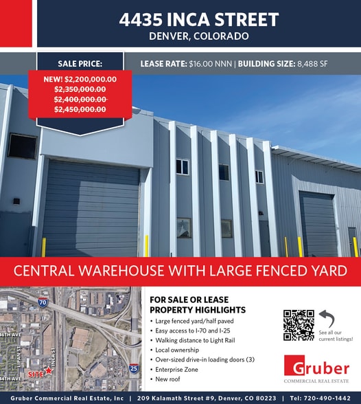 Primary Photo Of 4435 Inca St, Denver Warehouse For Sale