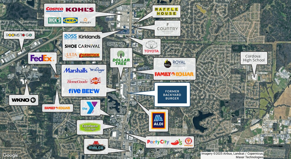 More Photos Of 1685 N Germantown Pky, Cordova Fast Food For Sale