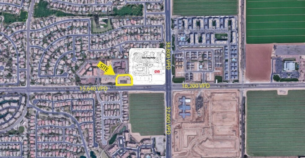 More Photos Of W of NWC Queen Creek Rd & Arizona Ave, Chandler Land For Sale