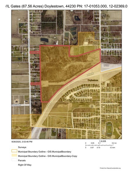 Primary Photo Of Gates St @ Akron Rd, Doylestown Land For Sale