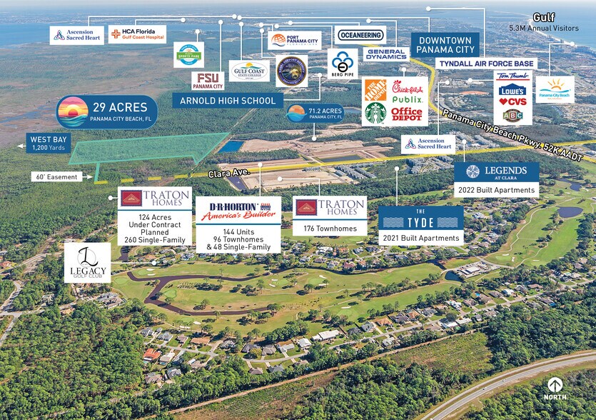 Primary Photo Of Clara Avenue, Panama City Beach Land For Sale