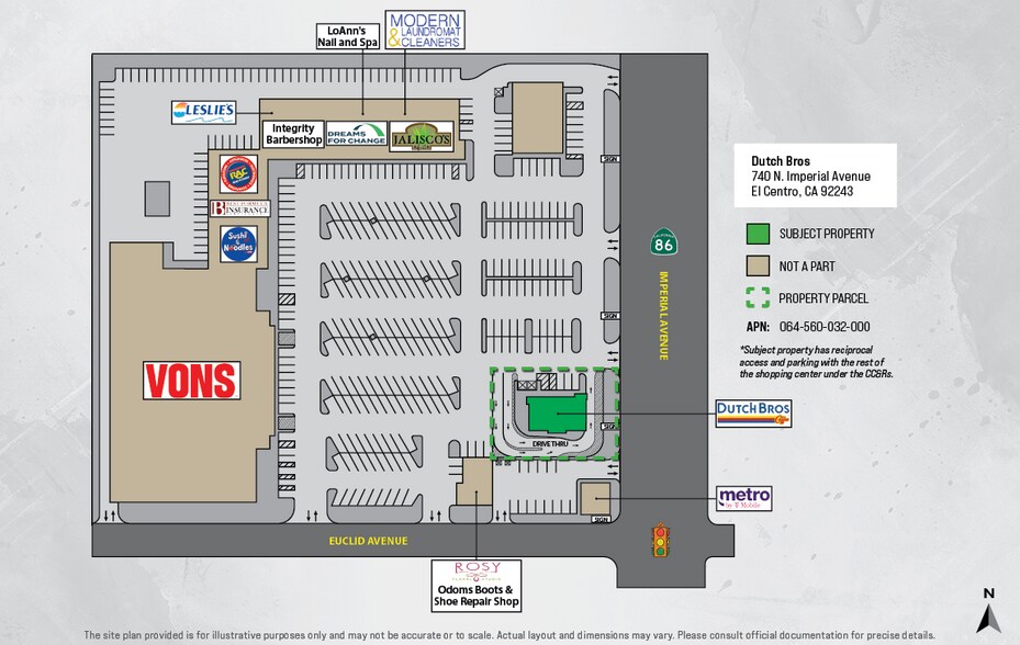 More Photos Of 740 N Imperial Ave, El Centro Fast Food For Sale