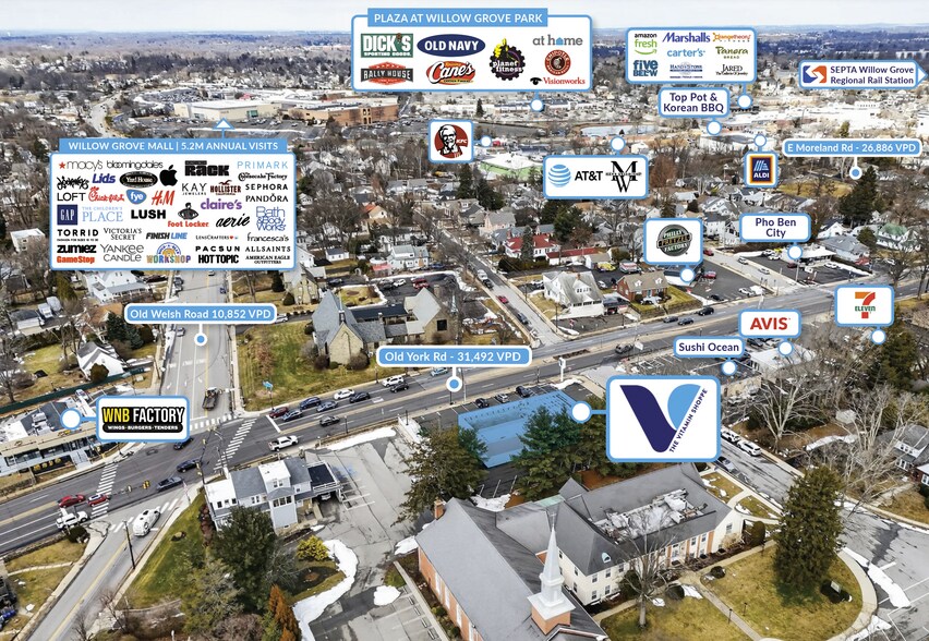 More Photos Of 1817 Old York Rd, Abington Freestanding For Sale