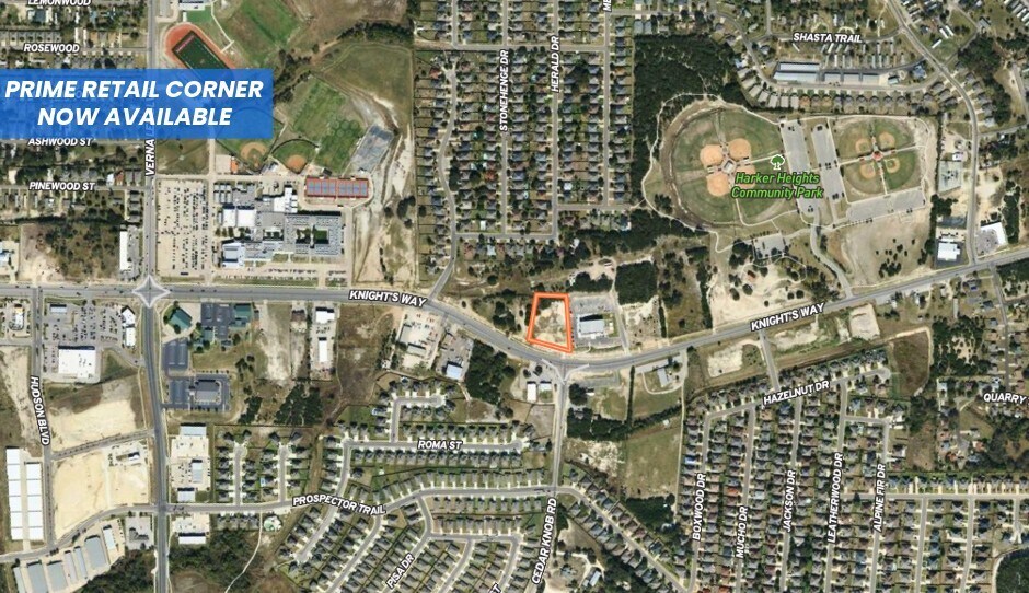 Primary Photo Of 1349 Knight's way, Harker Heights Land For Sale