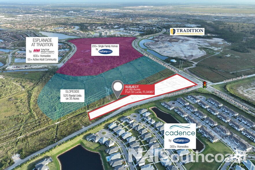 More Photos Of SW Tradition Pkwy & Powerline Rd, Port Saint Lucie Land For Lease