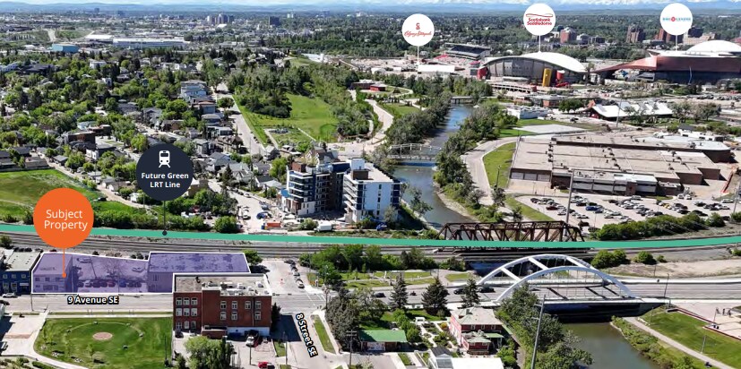 Primary Photo Of 907-915 9 Av SE, Calgary Land For Sale