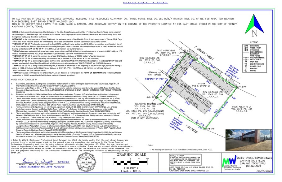 More Photos Of 905 E Broad St, Forney Manufacturing For Lease