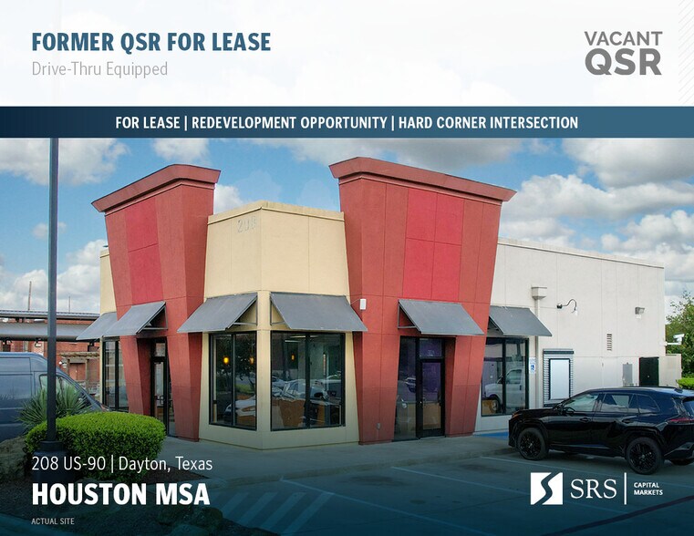 Primary Photo Of 208 US-90 Hwy, Dayton Fast Food For Lease