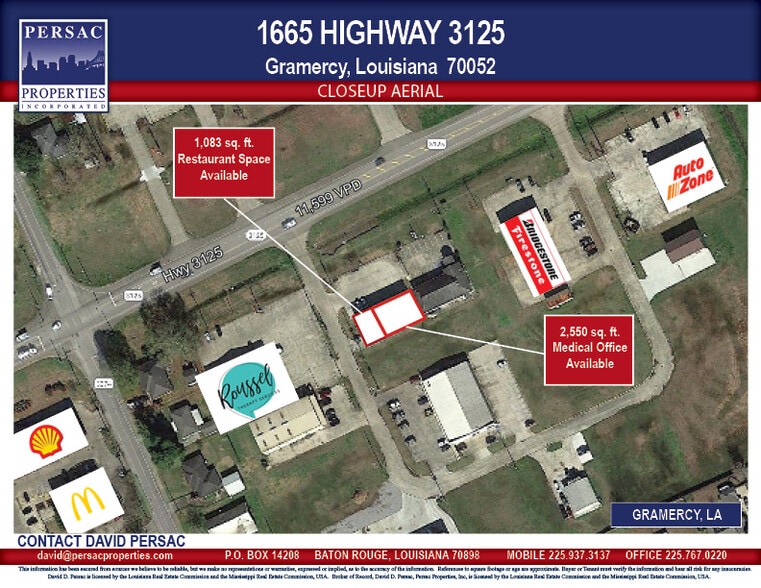 Primary Photo Of 1665 Highway 3125, Gramercy Fast Food For Lease