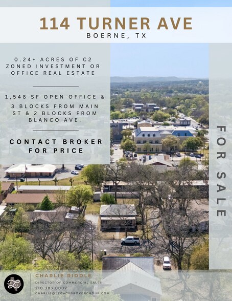 Primary Photo Of 114 Turner Ave, Boerne Office For Sale